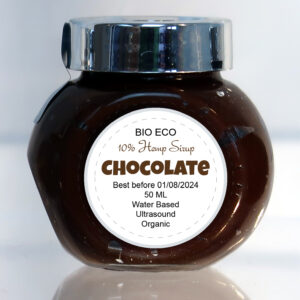 50 ML 10% Sativa L Hemp Syrup 90% ECO Chocolate